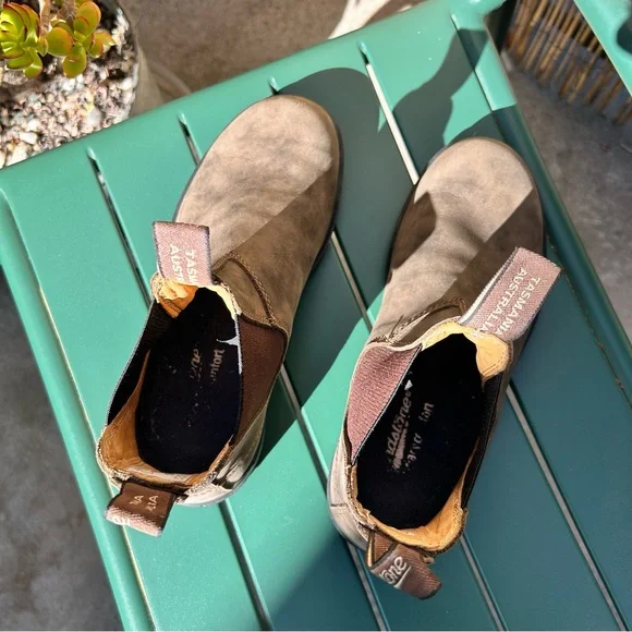 Blundstone #585 Women’s Rustic Brown Chelsea Boots - Picture 6 of 7